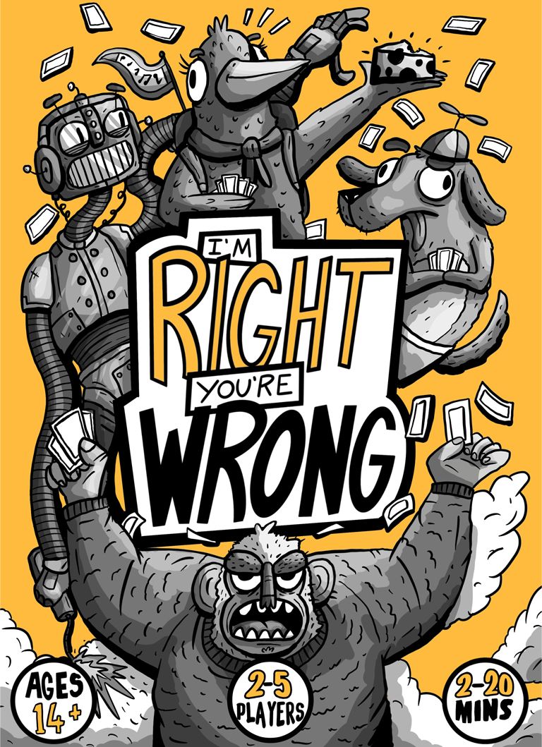 Boîte du jeu I'm Right You're Wrong