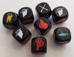 Commands & Colors Napoleonics: wooden dice