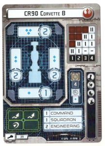 Star Wars: Armada – CR90 Corvette B Alternate Art