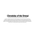 RPG Item: Chronicles of the Drenai