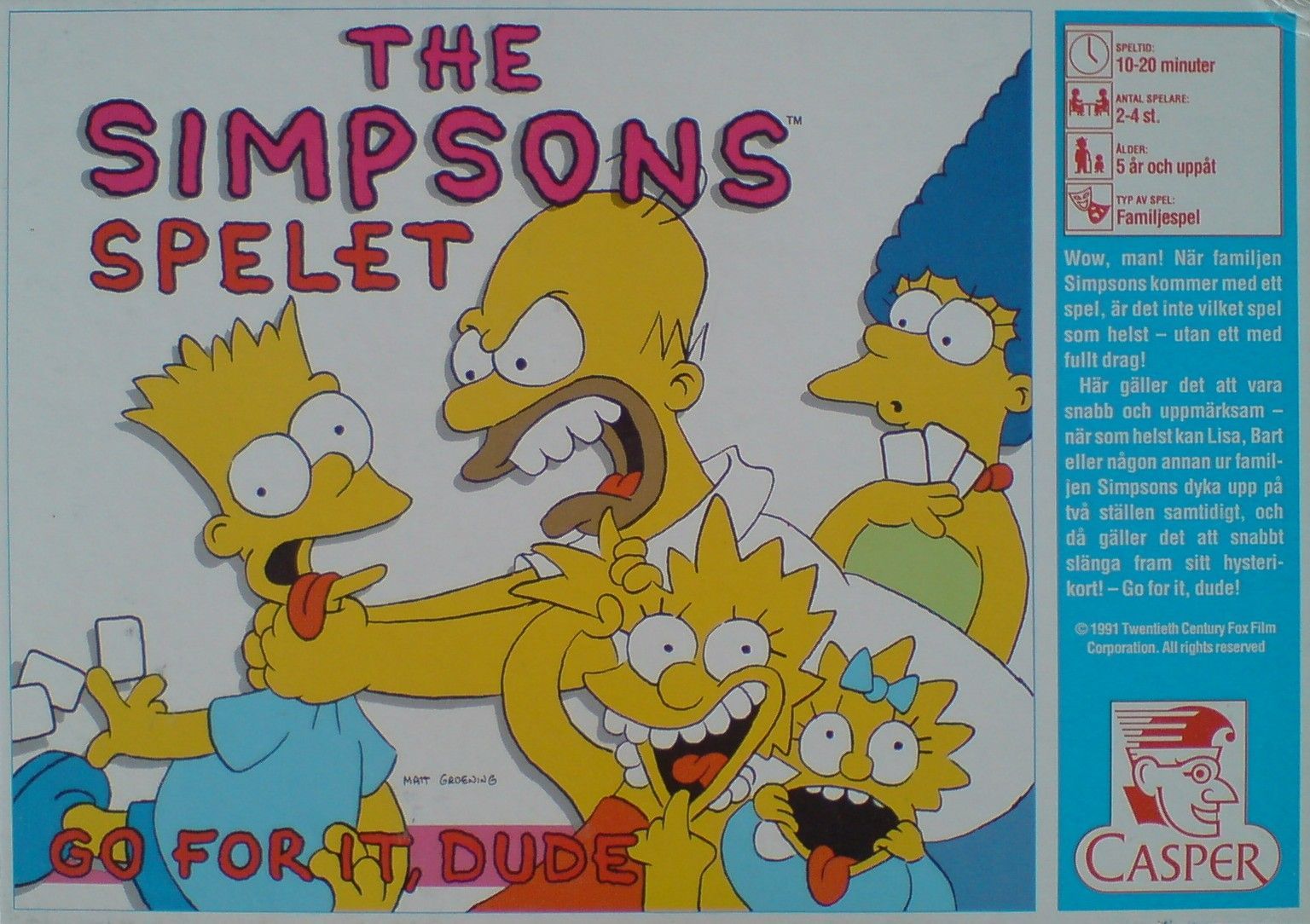 The Simpsons: Go For It, Dude
