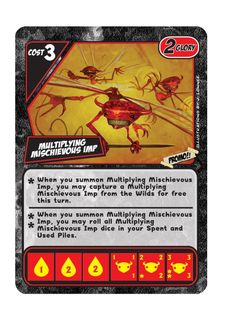 Quarriors! Quarmageddon: Multiplying Mischievous Imp Promo Card