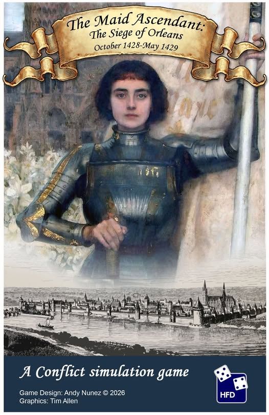 Cover art for The Maid Ascendant: The Siege of Orleans, October 1428-May 1429