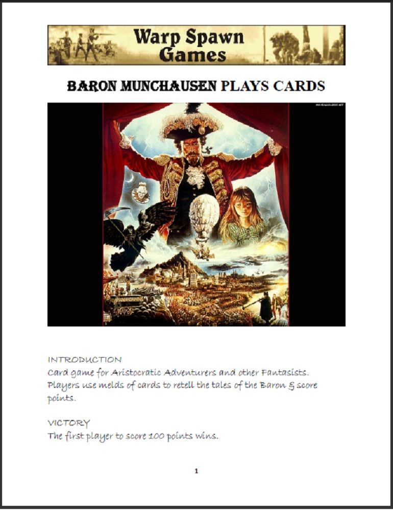 Baron Munchausen box art