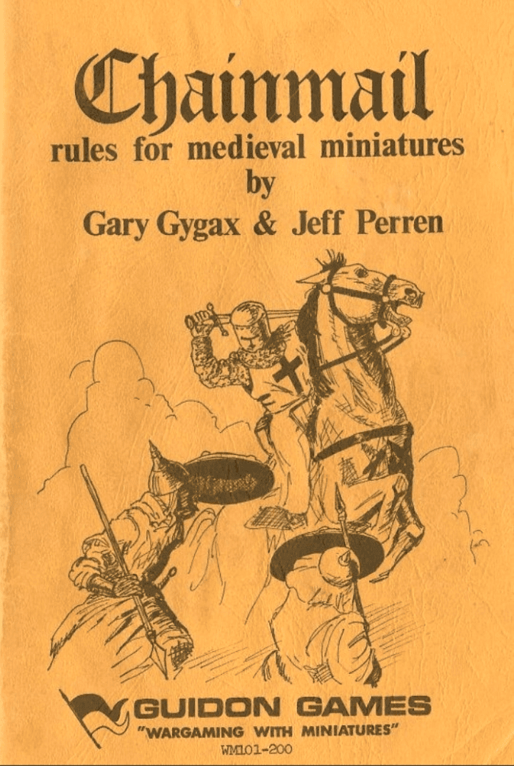 Boîte du jeu Chainmail: Rules for Medieval Miniatures