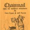 Chainmail: Rules for Medieval Miniatures | Board Game | BoardGameGeek