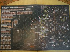 Bomber Command: Mounted Map Board