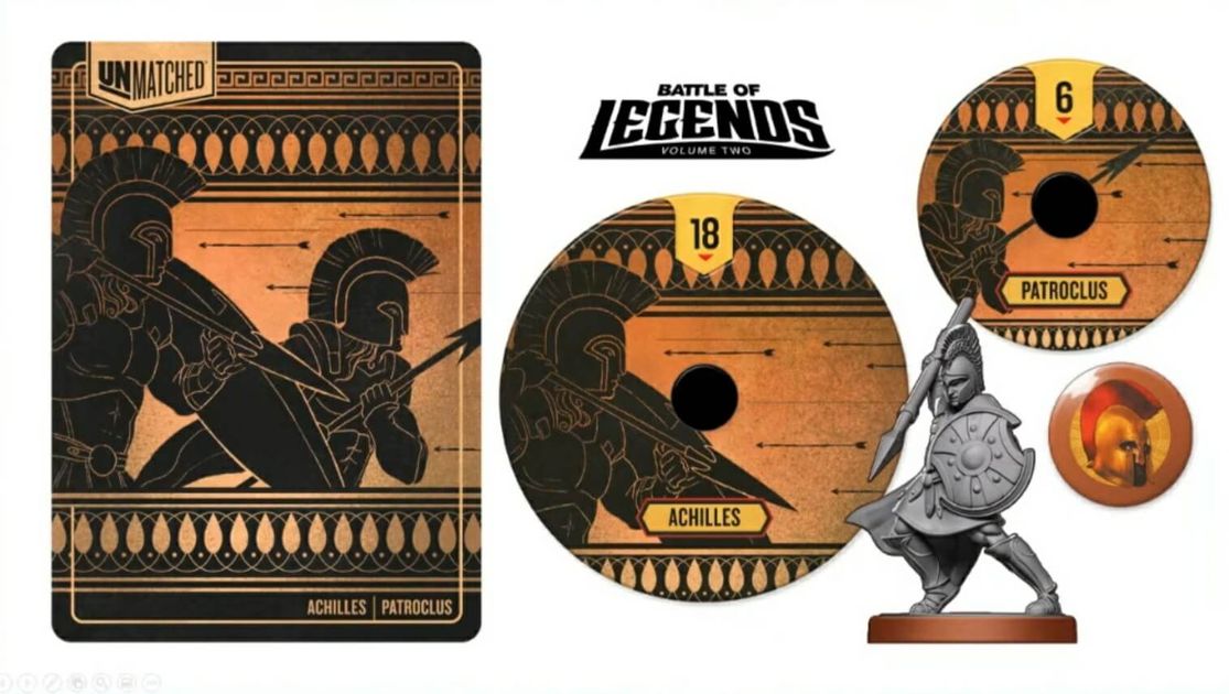 Achilles - Full Reveal | My Blog is Unmatched! | BoardGameGeek