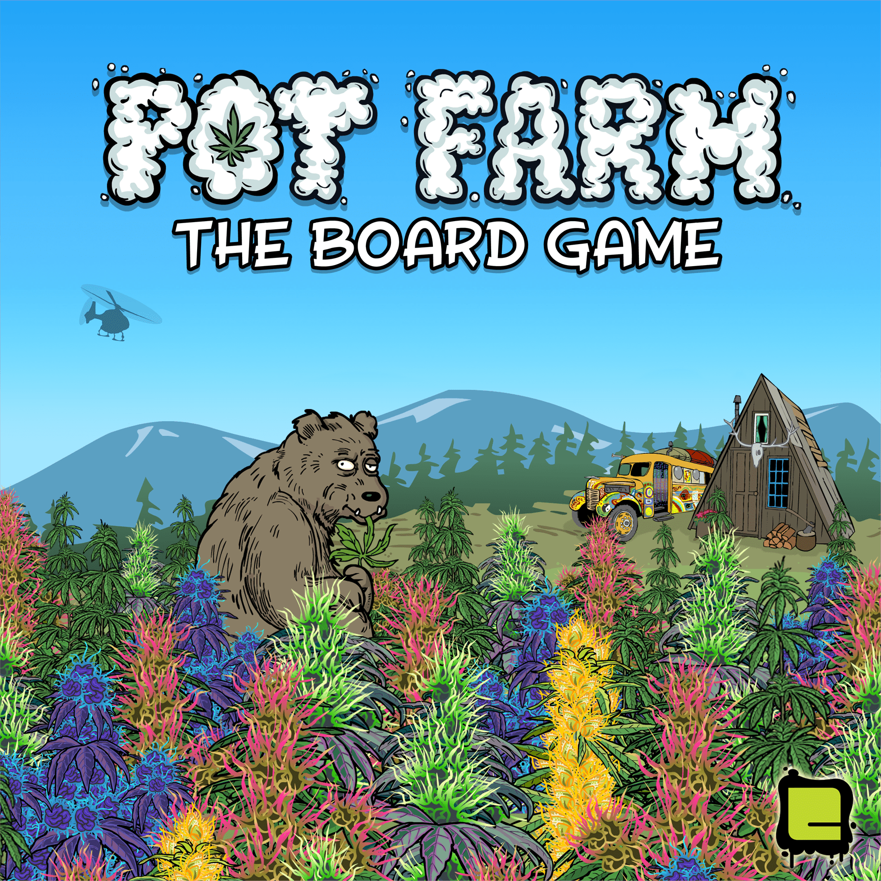 Pot Farm: The Board Game box art