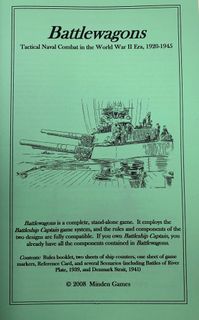 Battlewagons: Tactical Naval Combat in the World War II Era, 1920-1945