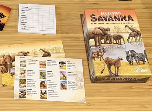 Board Game: Ecosystem: Savanna