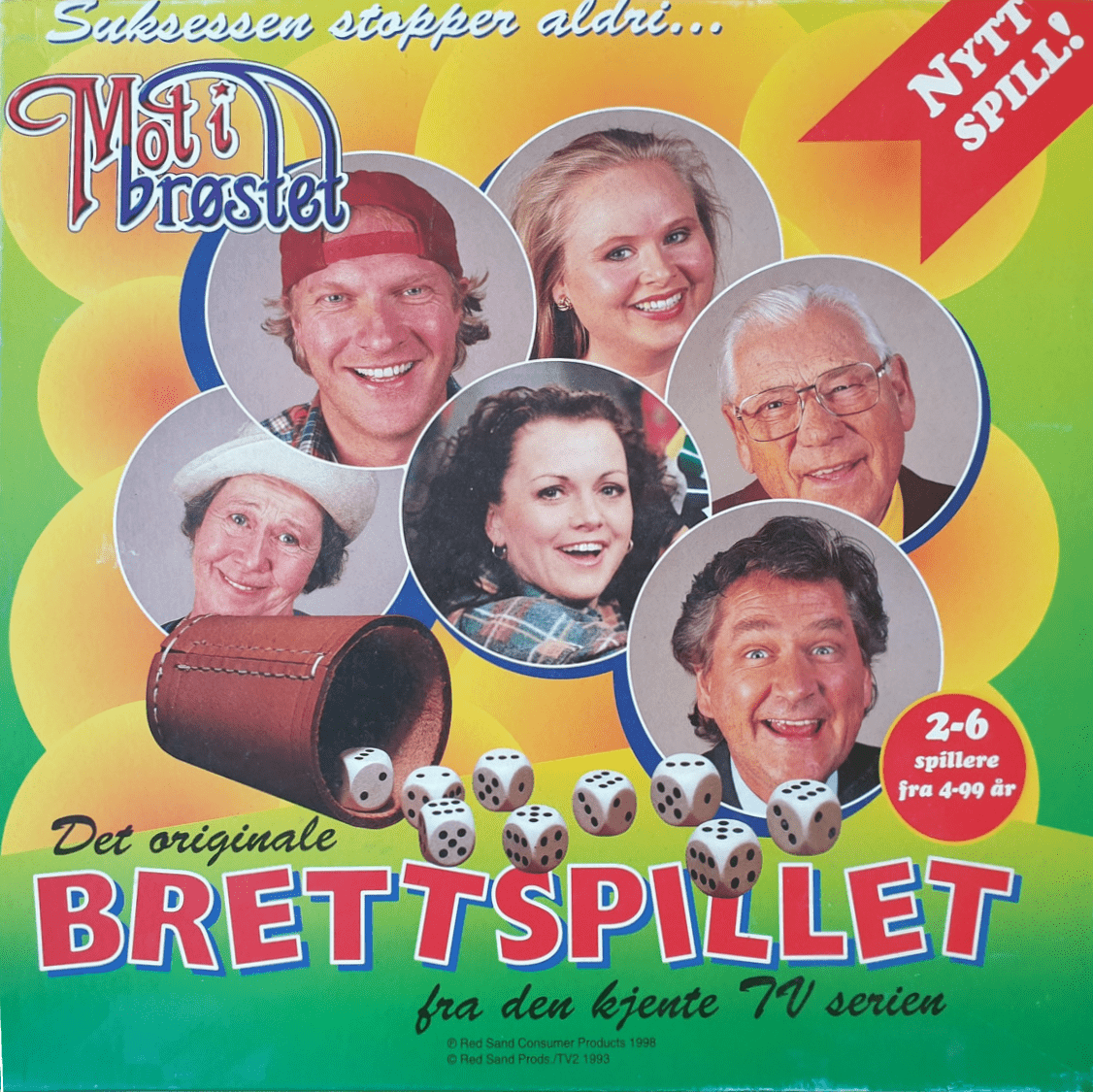 Mot i Brøstet Det Orginale Brettspillet cover art