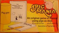 Board Game: Pass the Pigs