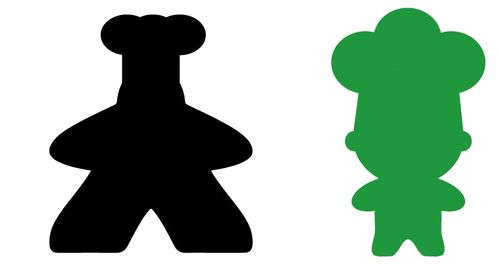 Revisiting my meeple design