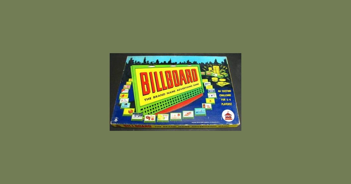 Billboard Board Game BoardGameGeek