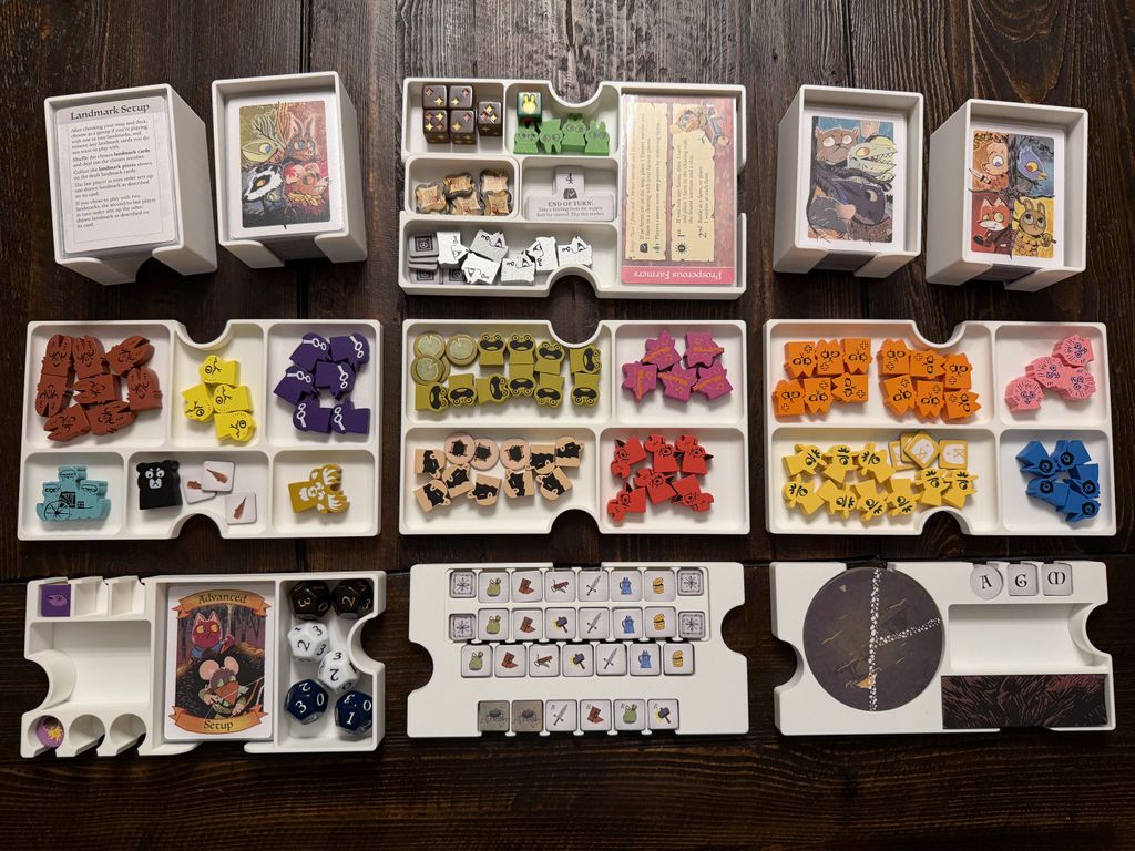 3D Printed Insert / Organizer for Root All-In (Minus Clockwork) | Root