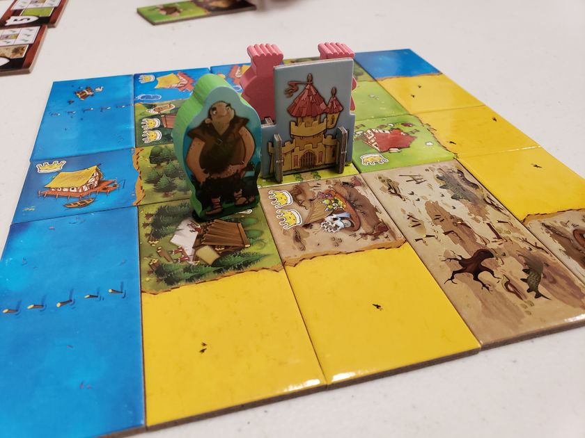 Board Game Librarian Reviews: Kingdomino: Age of Giants