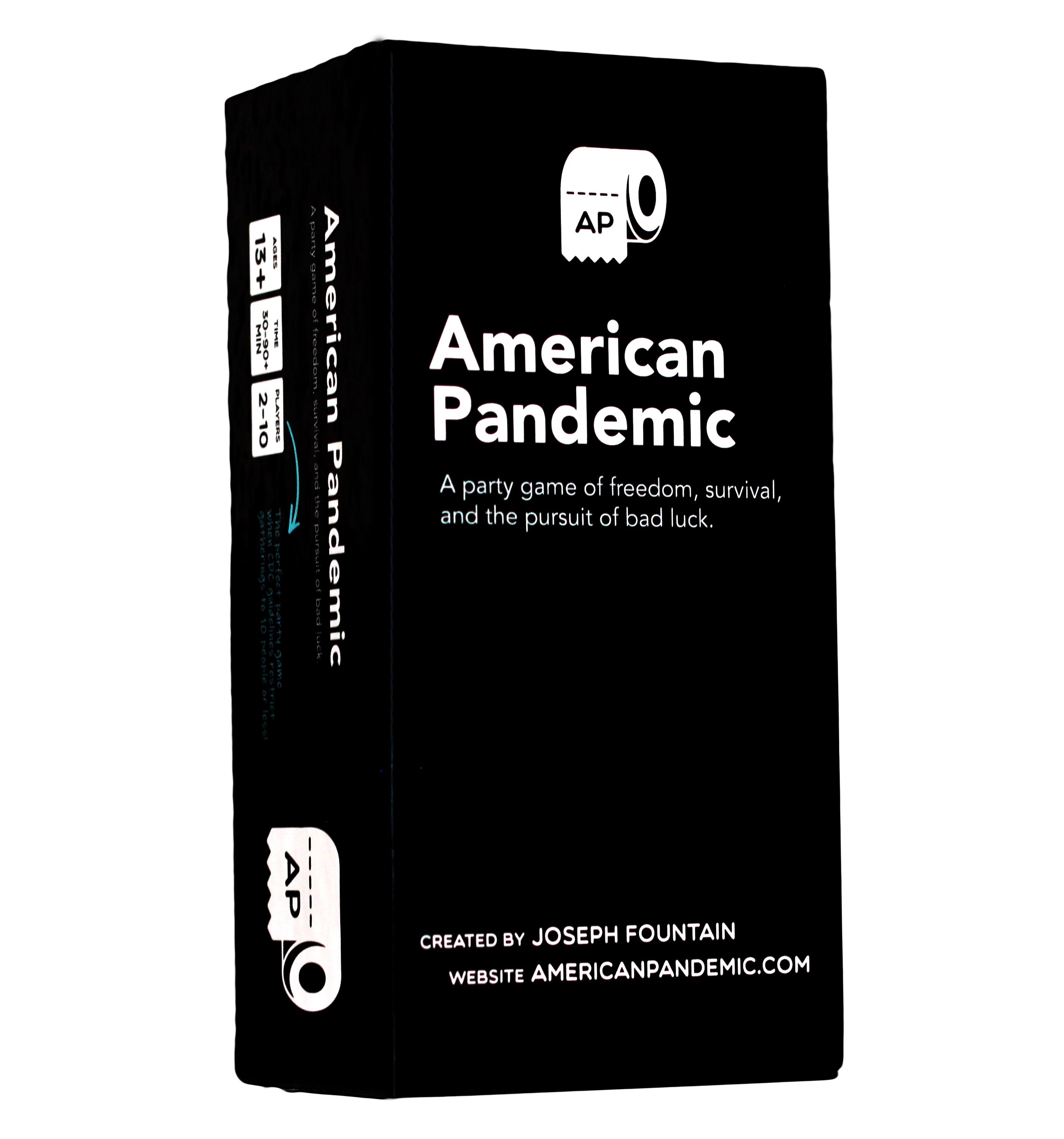 American Pandemic: The Party Card Game box art