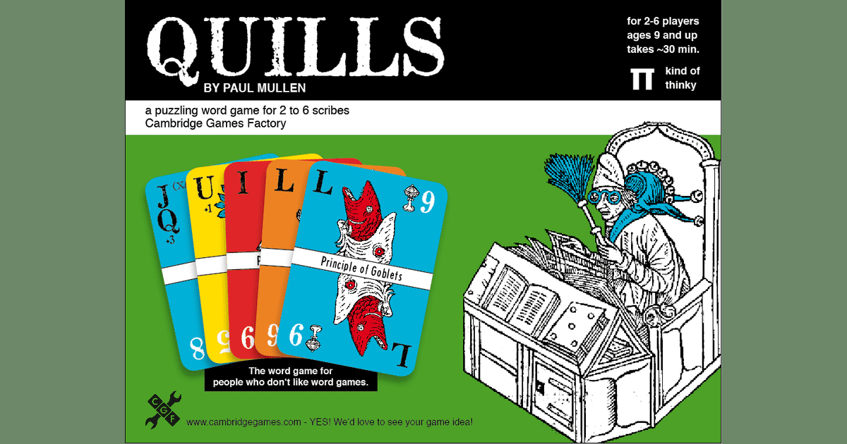 Quills  Board Game  BoardGameGeek