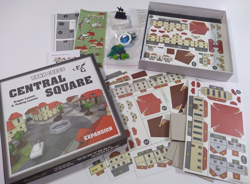 Tank Chess: Central Square box art