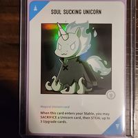 Unstable Unicorns: Soul Sucking Unicorn Promo Card