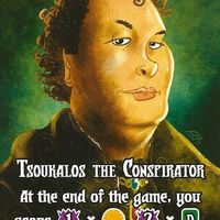Valeria: Card Kingdoms – Tsoukalos the Conspirator Promo Card