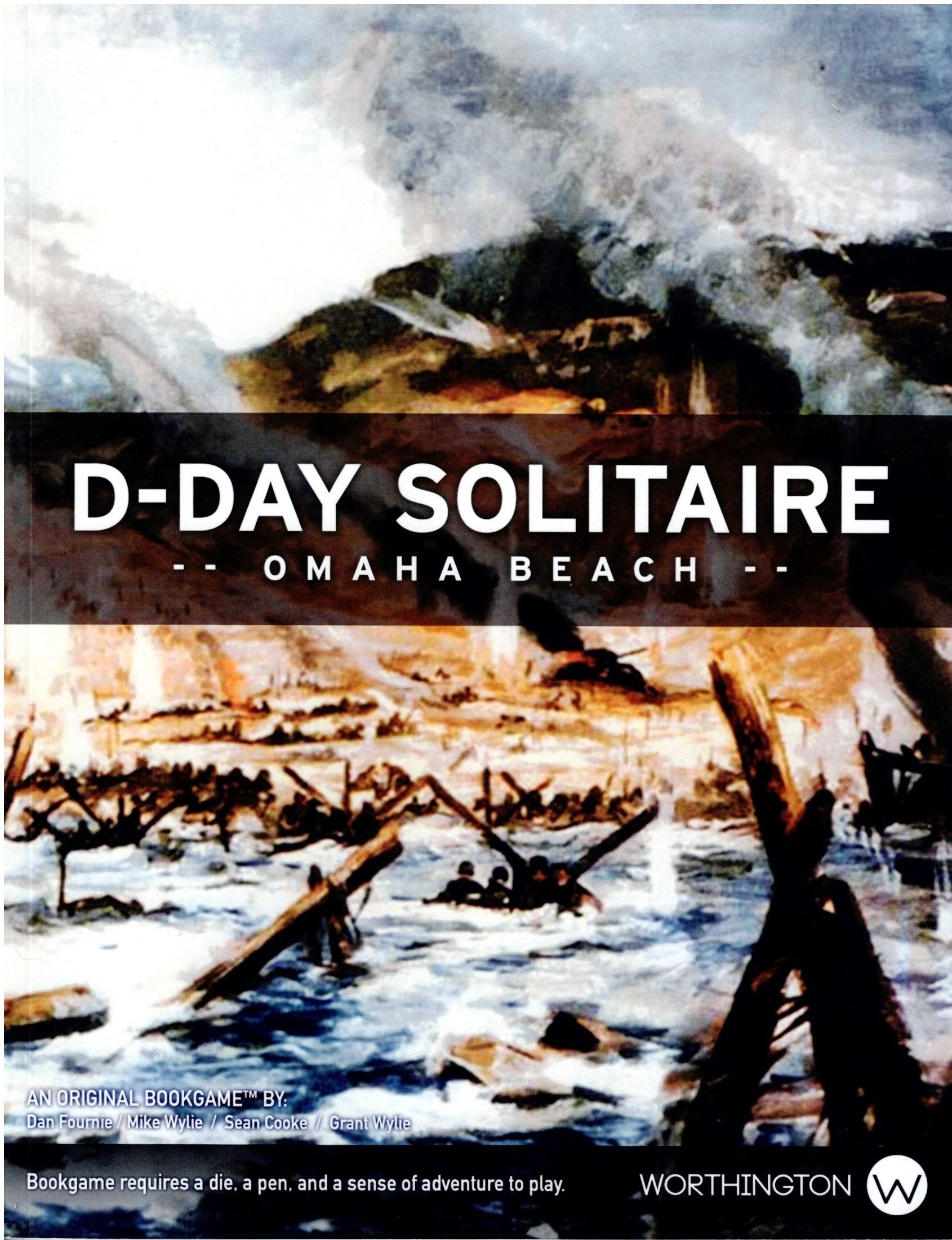 D-Day Solitaire: Omaha Beach box art