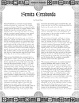 RPG Item: The Living Covenant: Semita Errabunda