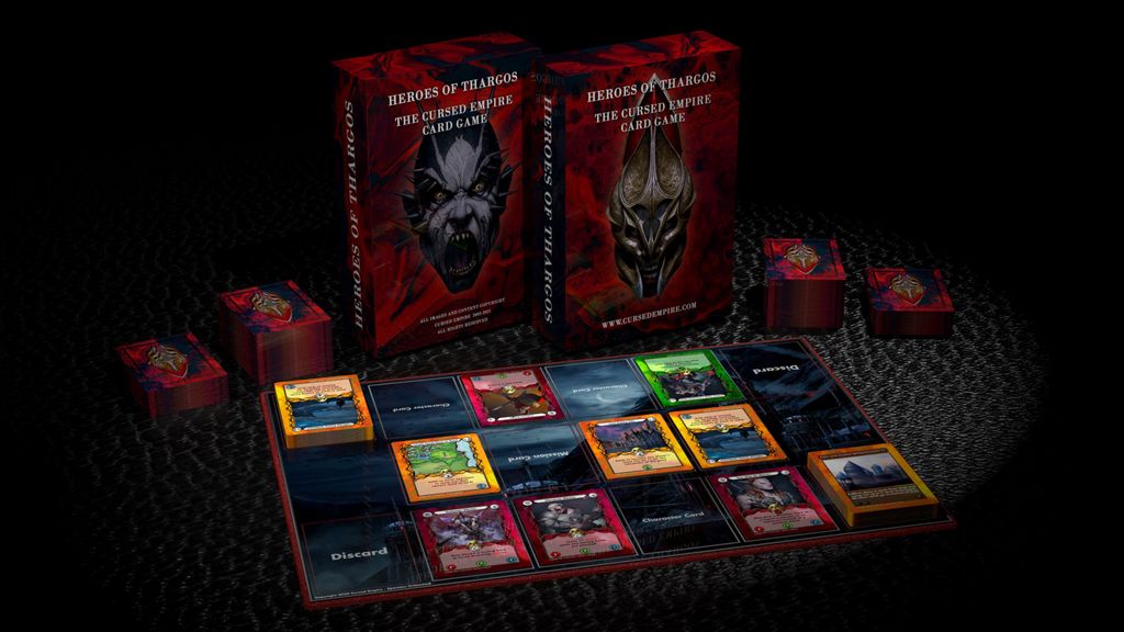Illustration 1 de Heroes of Thargos Card Game - The Starter Deck