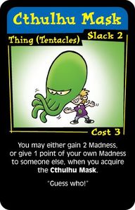Chez Cthulhu: Cthulhu Mask Promo Card