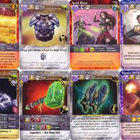 Mage Wars: Dice Tower 2014 funding campaign promo card set