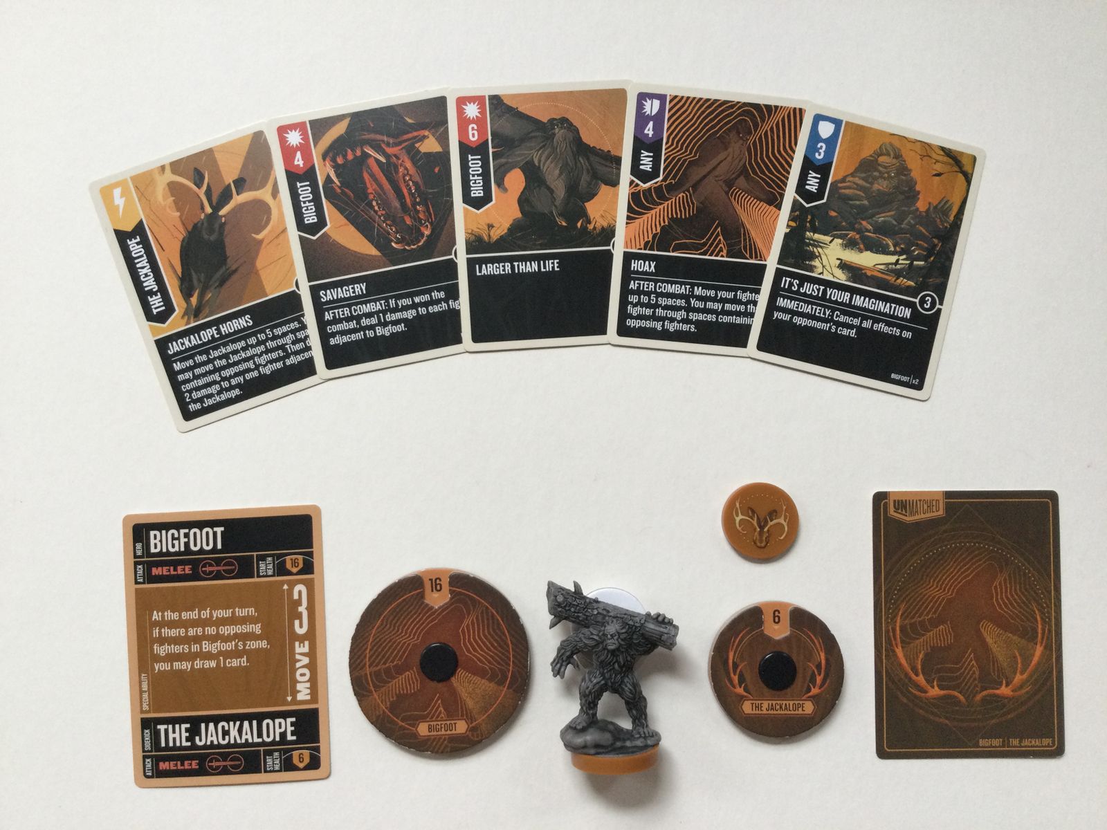 Asset image game Unmatched: Robin Hood vs. Bigfoot IELLO Edition