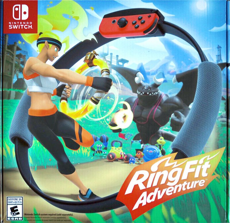 Ring Fit Adventure box art
