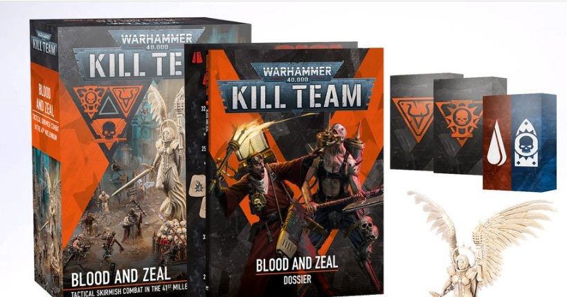 Blood And Zeal Dossier + Mission Pack – Kill Team / Warhammer 40K Expansion (English)