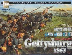 War Of The States: Gettysburg, 1863 box art