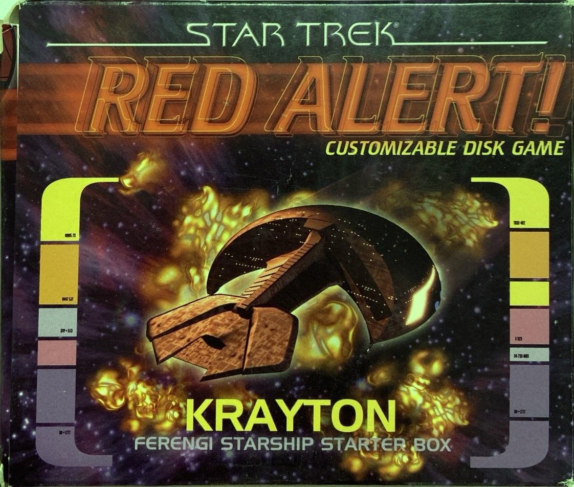 Star Trek Red Alert! Krayton Ferengi Starship Starter Box