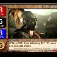 Spartacus: Zephyros Promo Card