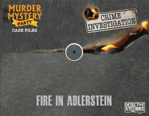 Detective Stories Case 1  Fire in Adlerstein Deduction Game  BRAND NEW 