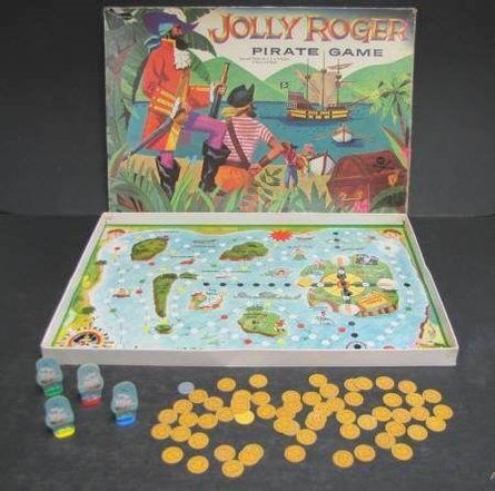 Jolly Roger Pirate Game Board Game Boardgamegeek