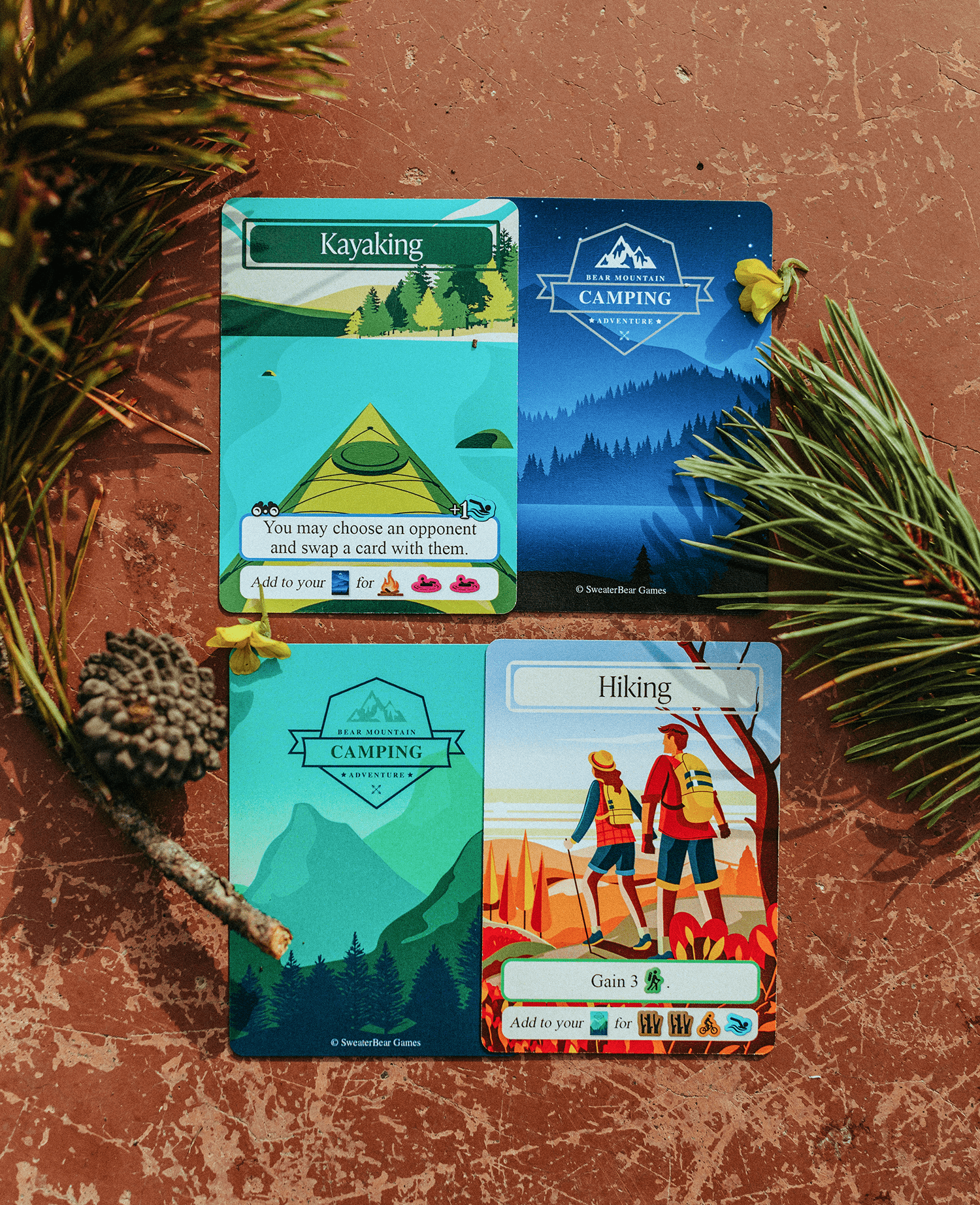 Bear Mountain Camping Adventure Image BoardGameGeek