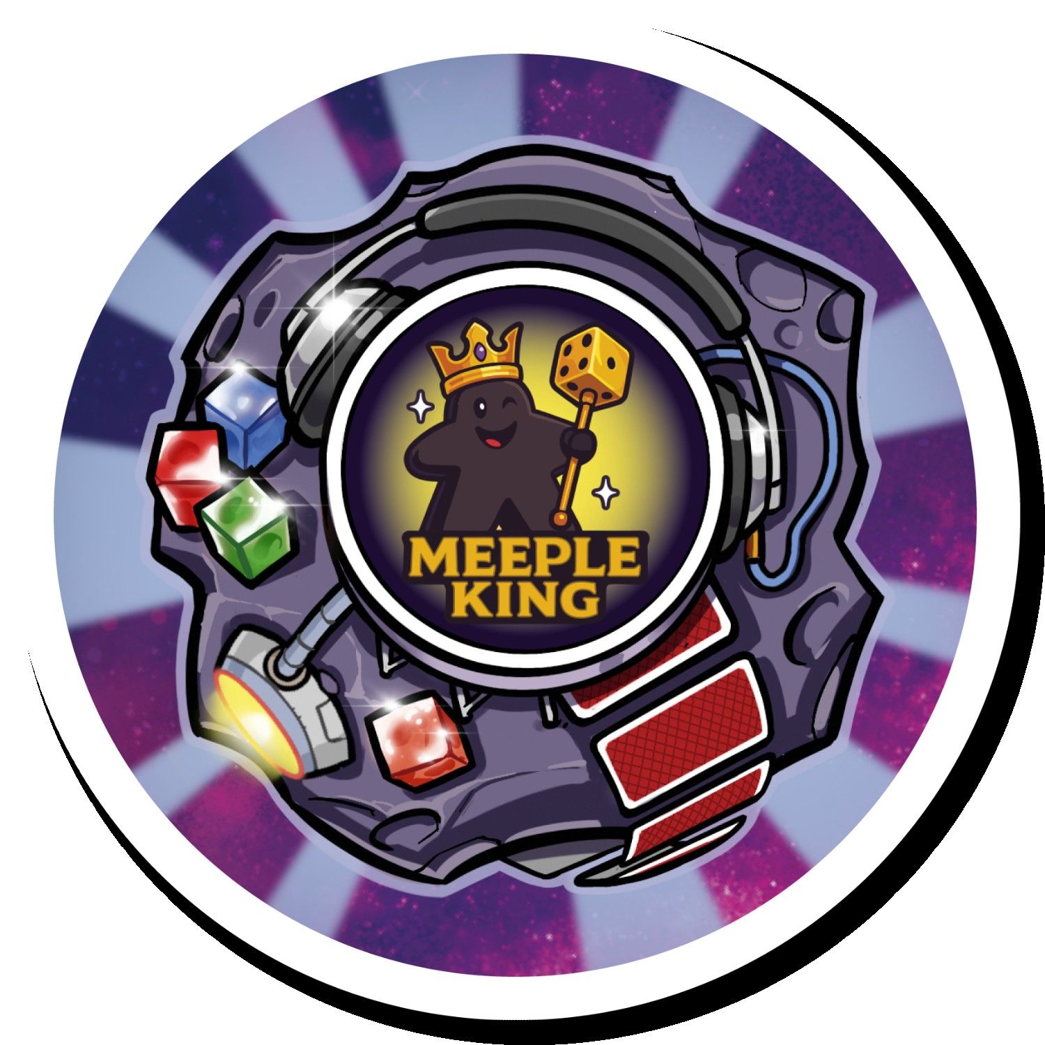 Light Speed: Arena – Meeple King Sponsored Asteroid