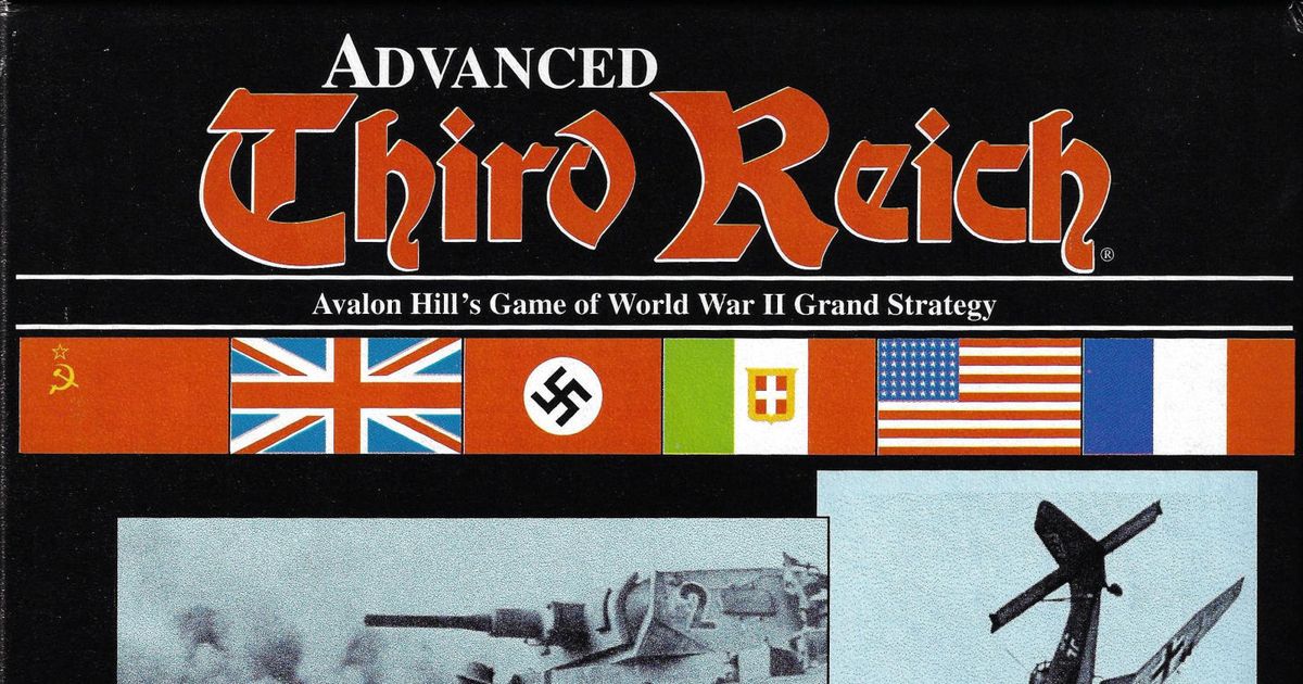 Advanced Third Reich | Board Game | BoardGameGeek