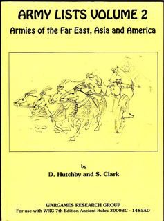 Army Lists Volume 2: Armies of the Far East, Asia, and America