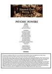 RPG Item: Advanced Dark Heresy 2.5 Psychic Powers
