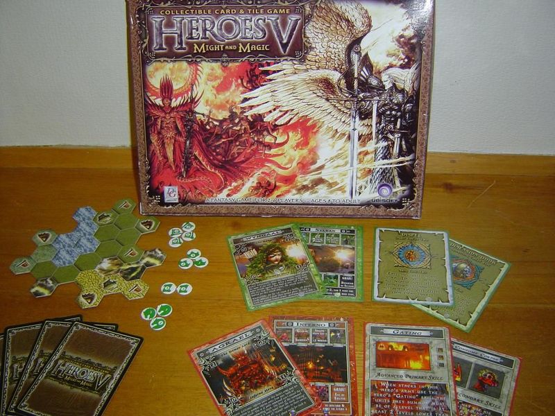 Heroes Of Might And Magic V Collectible Card And Tile Game Image Boardgamegeek