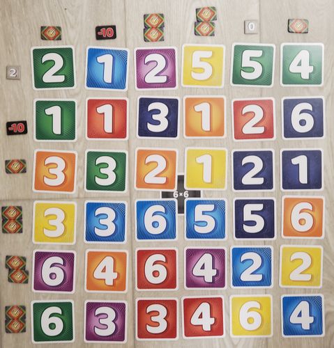 Board Game: For One: Number Up