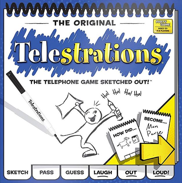Telestrations Party Board Game 