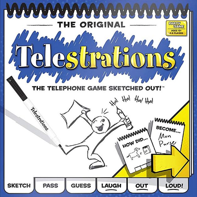 Tørke ekstra Beroligende middel Telestrations | Board Game | BoardGameGeek