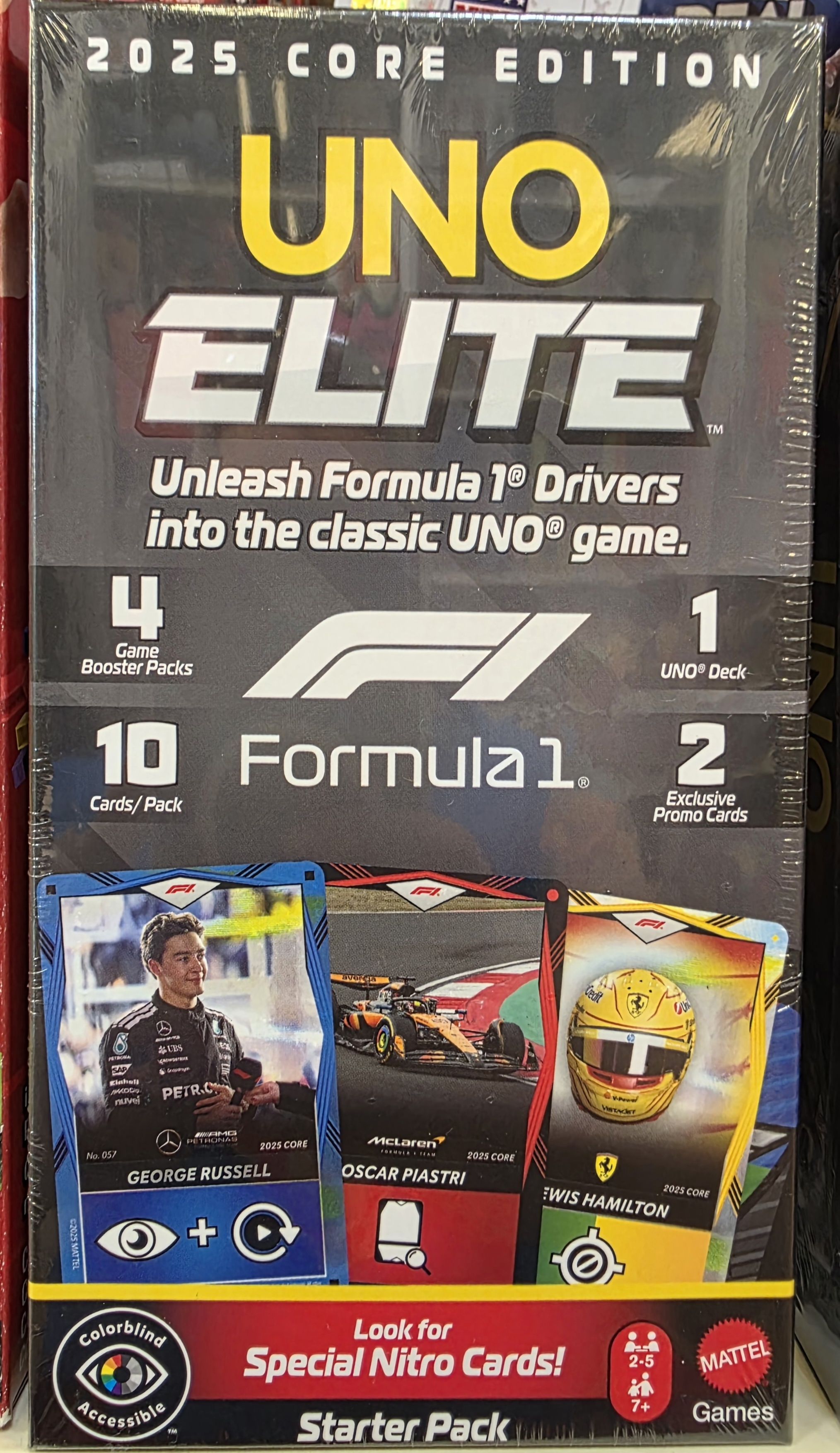 UNO Elite Formula 1: 2025 Core Edition