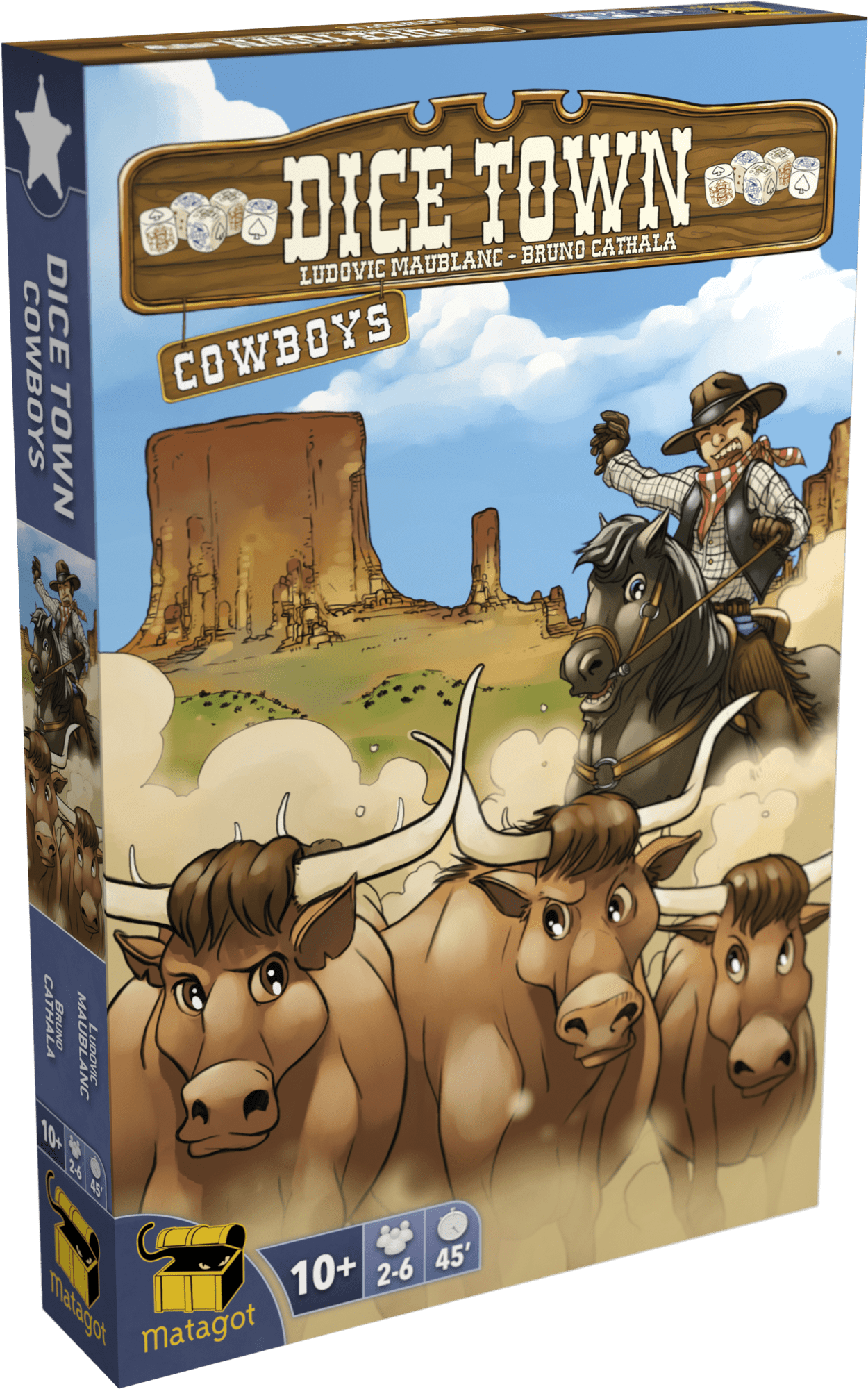 Coperta Dice Town: Cowboys (English Edition)